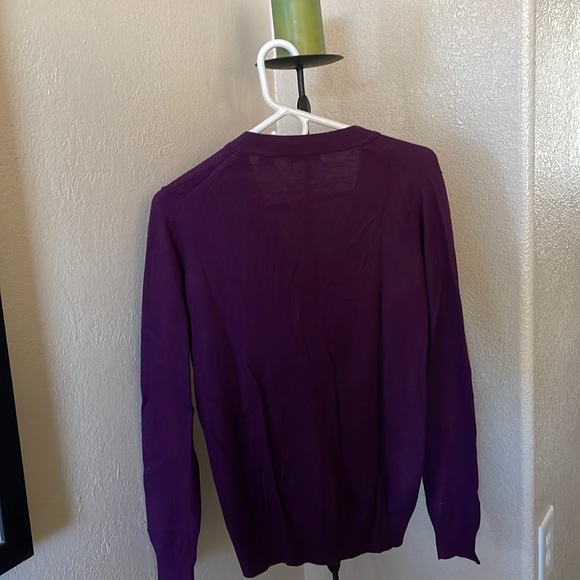 Mods International Purple Cardigan, Medium - Picture 2 of 2